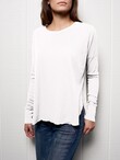 LONG SLEEVE DROP SHOULDER TOP