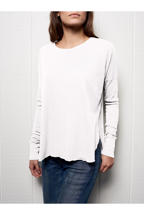 LONG SLEEVE DROP SHOULDER TOP