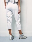 CROPPED RAW EDGE SWEATPANT