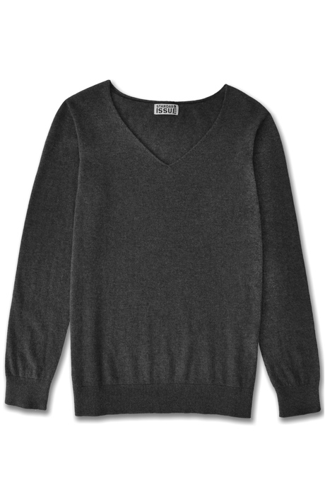 CASHMERE V NECK JERSEY