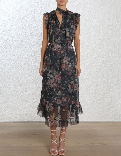 Zimmermann unbridled 2025 frill dress