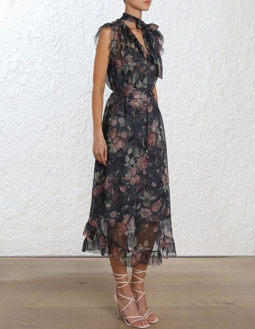 Zimmermann unbridled 2025 frill dress