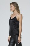 SIENNA SILK TOP BLACK