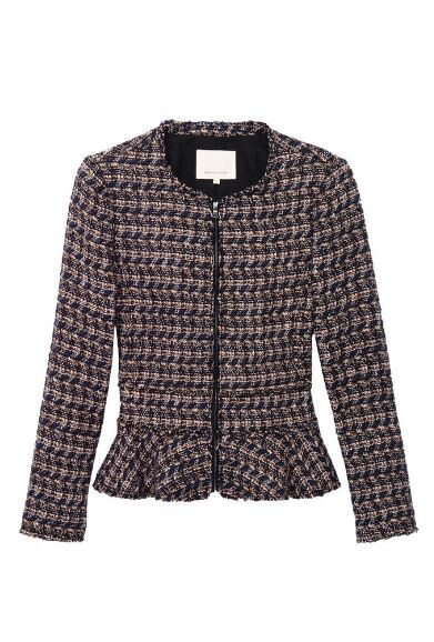 Rebecca taylor multi sales tweed jacket