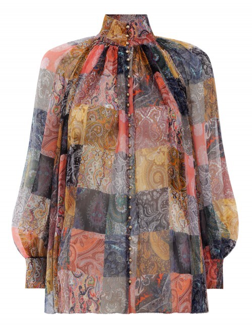 Zimmermann smock hot sale top