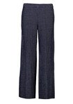 LINEN WIDE LEG PANT (NAVY)