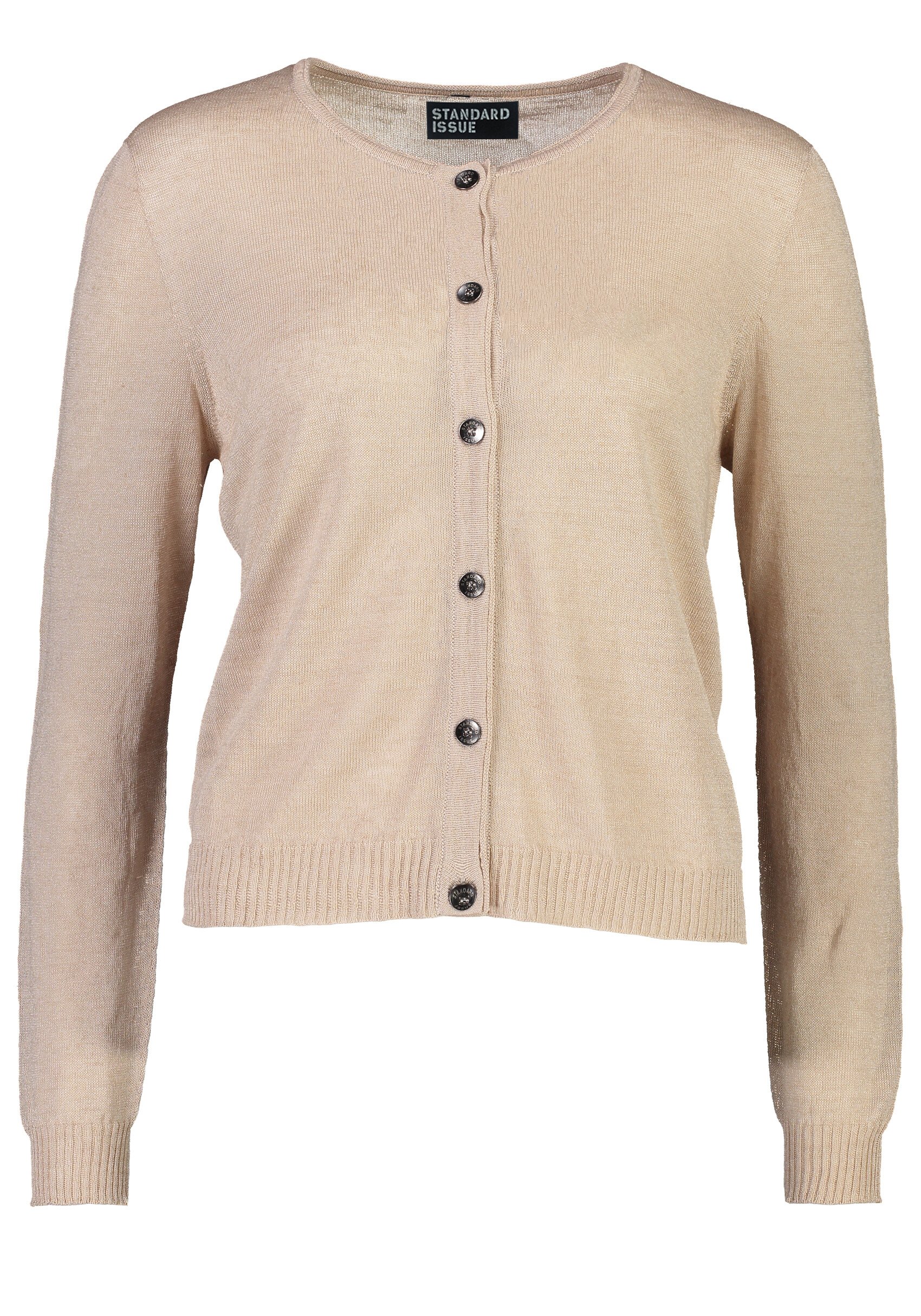 LINEN CARDIGAN (SAND)- STANDARD ISSUE SP20 Boxing Day Sale