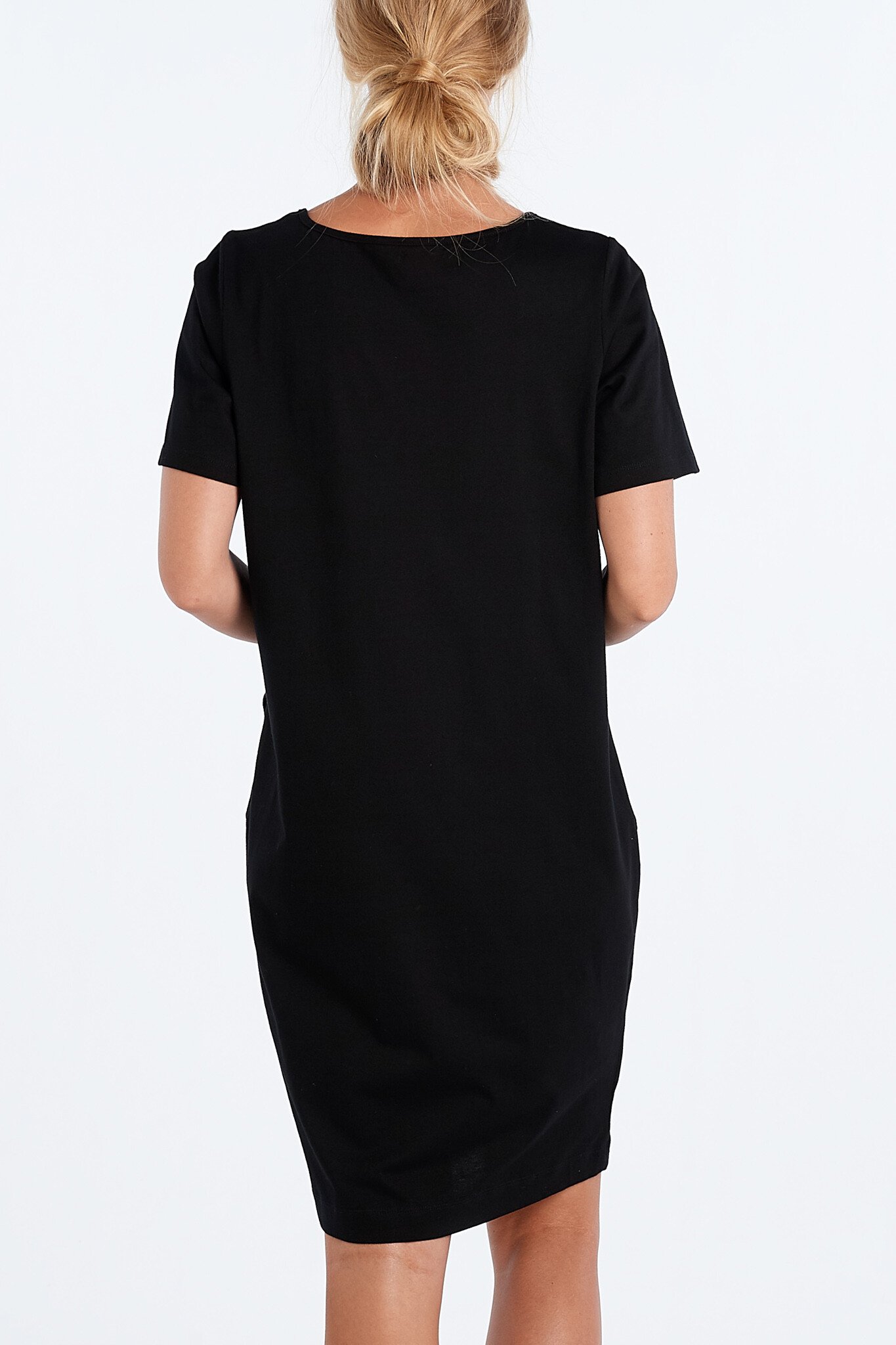 DISTANT ABSTRACT DRESS (BLACK)- NYNE S20 Boxing Day Sale