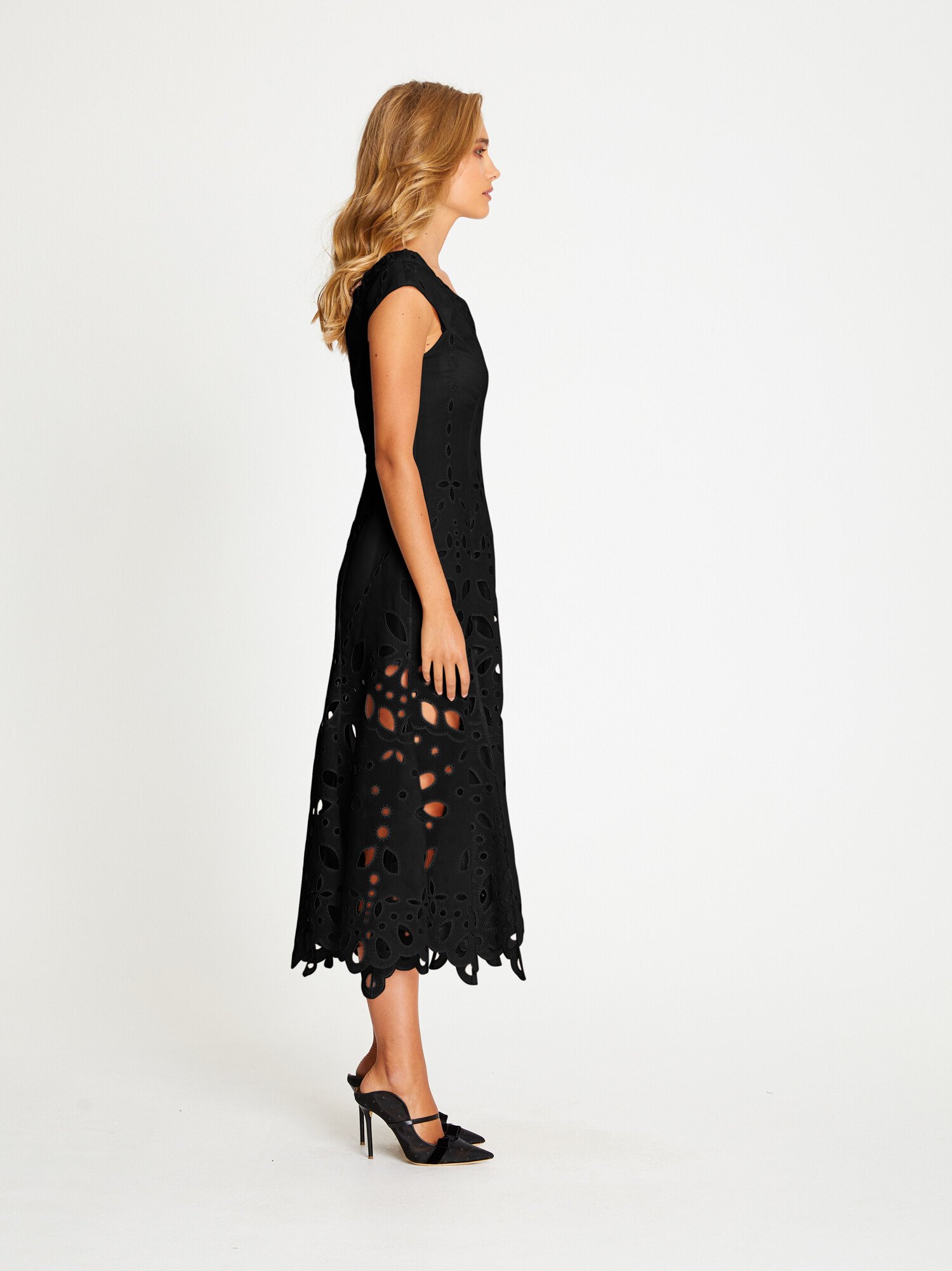 alice mccall baudelaire midi dress