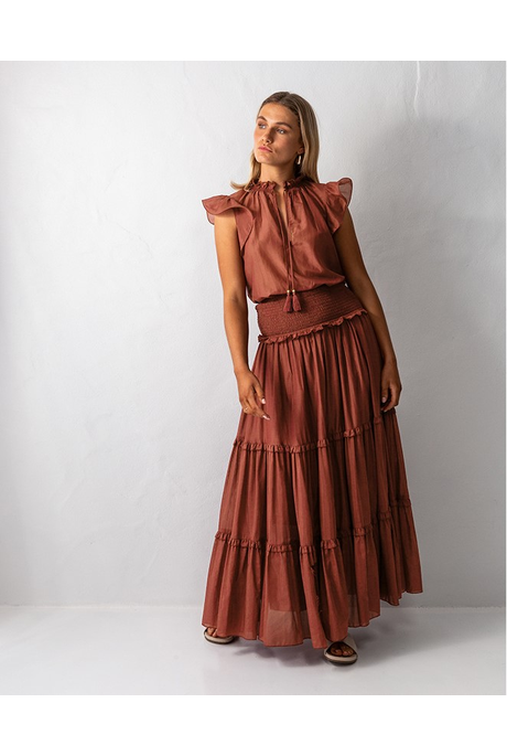 YASMIN SKIRT (CINNAMON)