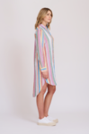 RAINBOW SHIRT DRESS 