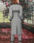 TRENCH-IAL RAINCOAT (BLACK HOUNDSTOOTH)