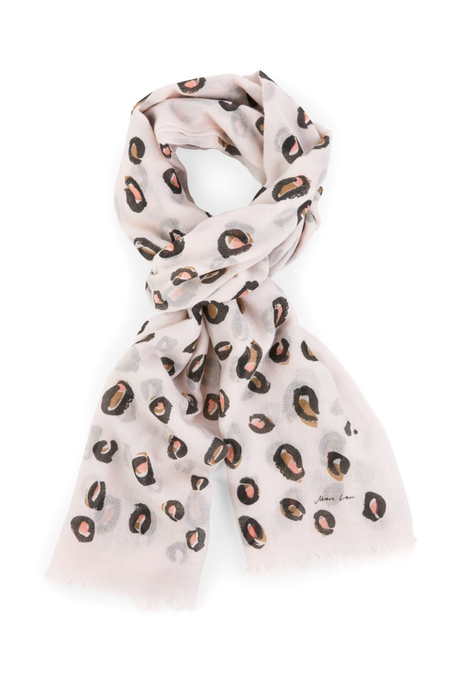 ANIMAL PRINT SCARF (NUDE)