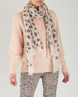 ANIMAL PRINT SCARF (NUDE)