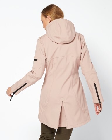 Fitted raincoat sales