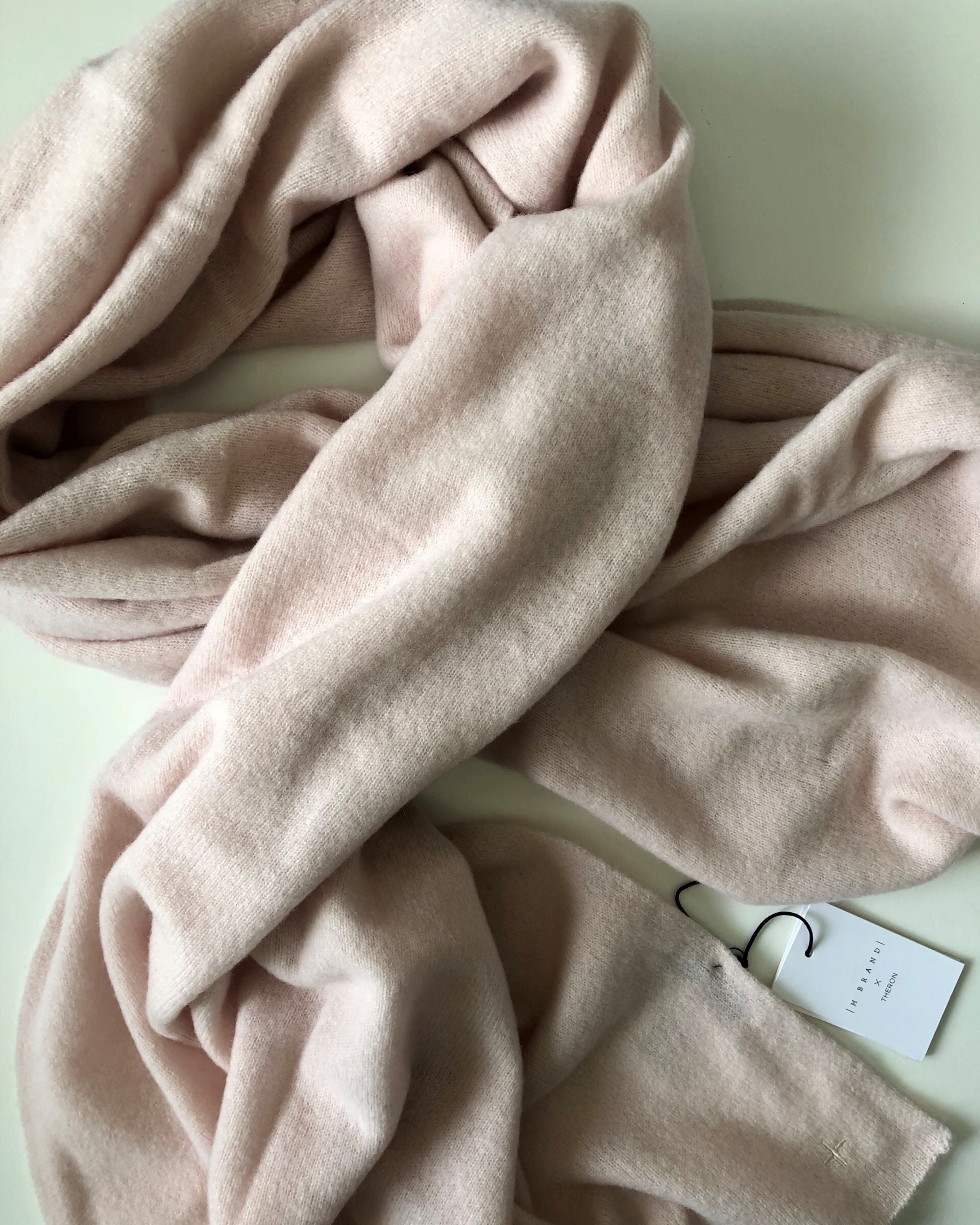 blush cashmere wrap