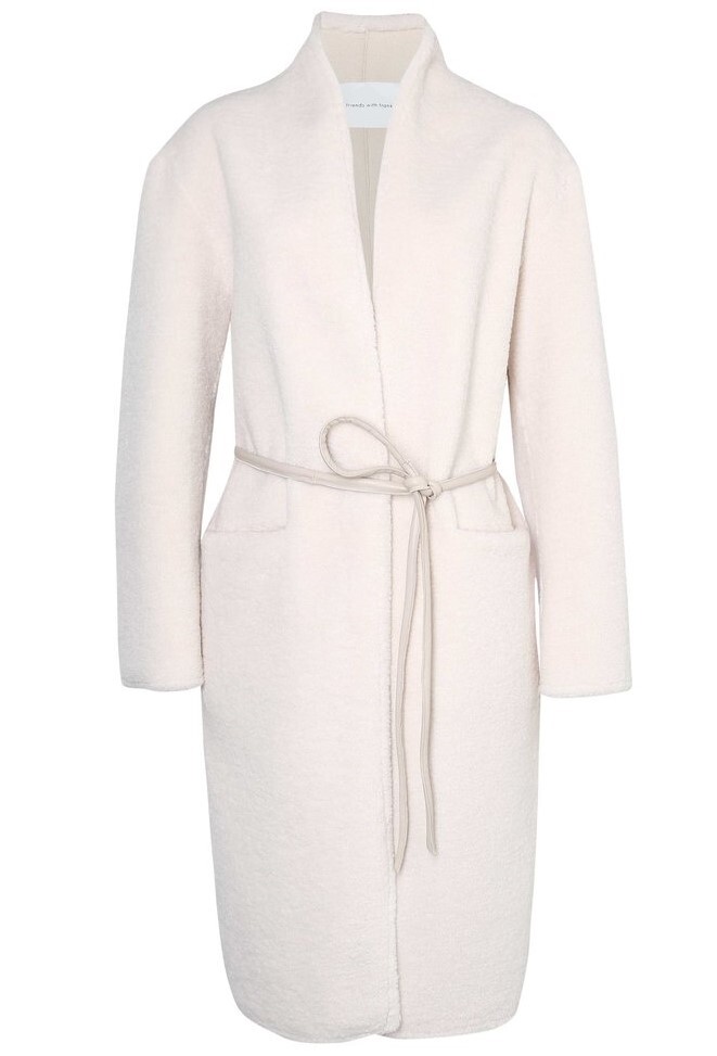 THE LUCY COAT (CREAM)- FRIENDS WITH FRANK. W20 Boxing Day Sale