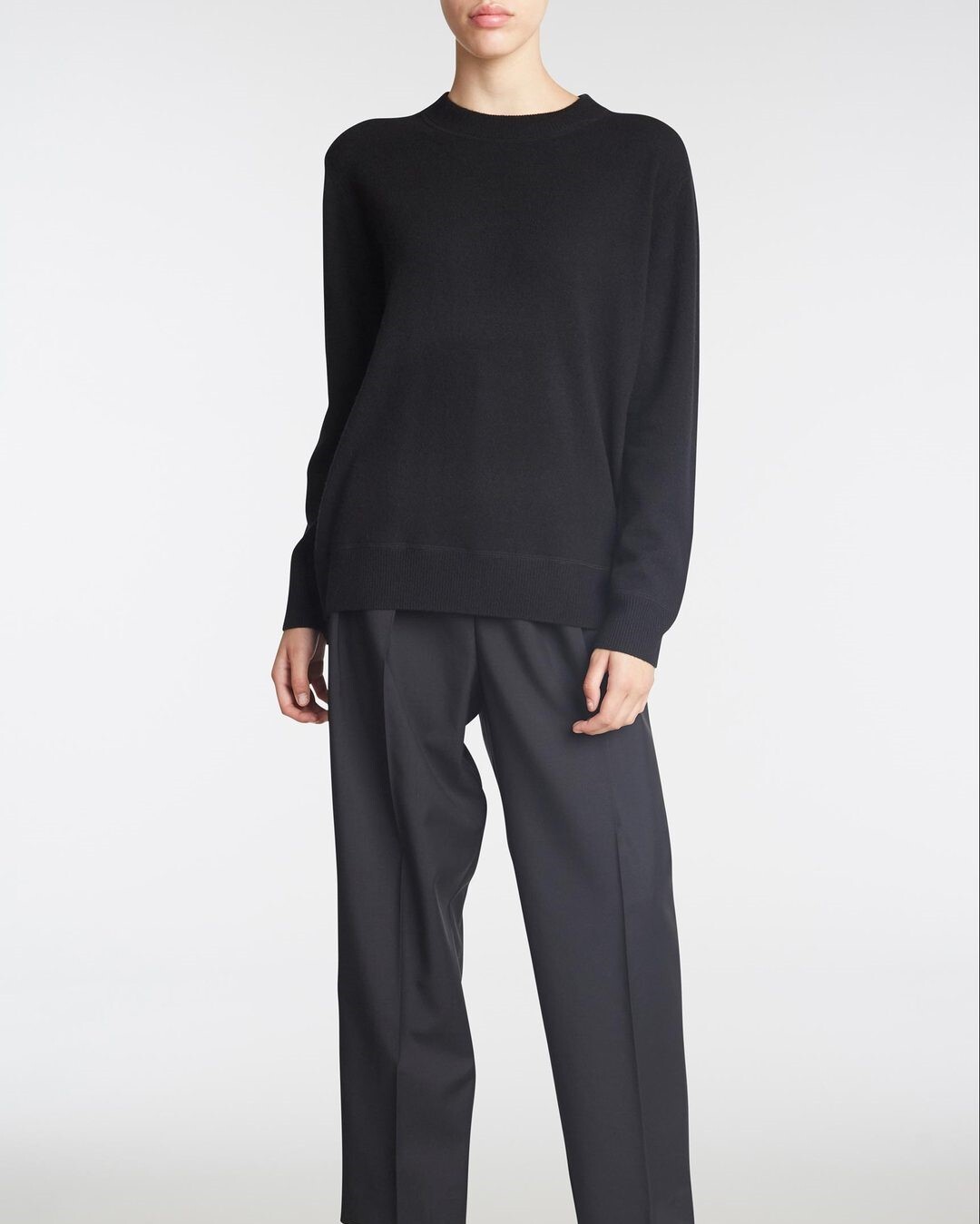 ARIES CASHMERE SWEATER (BLACK)- JAC + JACK W20 Boxing Day Sale