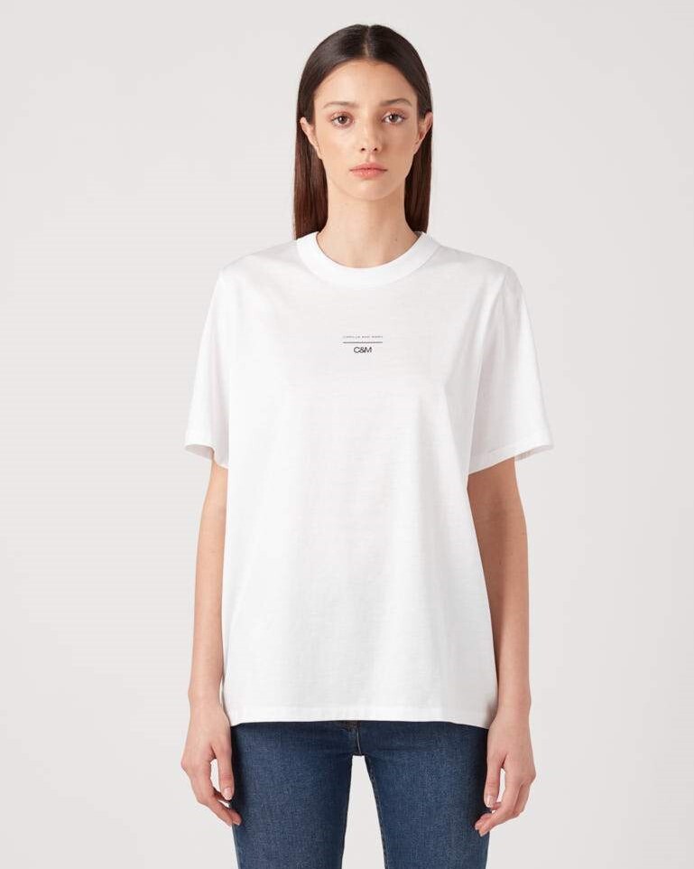 GEORGE TEE (SOFT WHITE)- C&M SPRING 21 Boxing Day Sale
