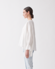 ORIEN LINEN SMOCK TOP (IVORY)