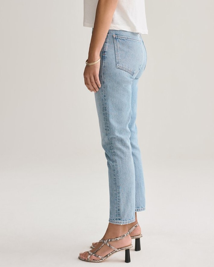 Riley High Rise Straight Crop Jean Renewal by Agolde LW