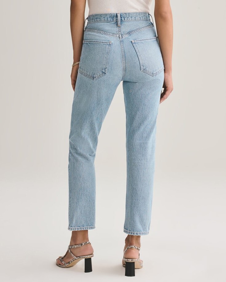 Riley High Rise Straight Crop Jean (Renewal) by Agolde | LW