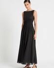 ALINA MAXI DRESS (BLACK)