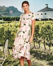 MARILYN MONROSE DRESS (PINK FLORAL)