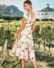 MARILYN MONROSE DRESS (PINK FLORAL)