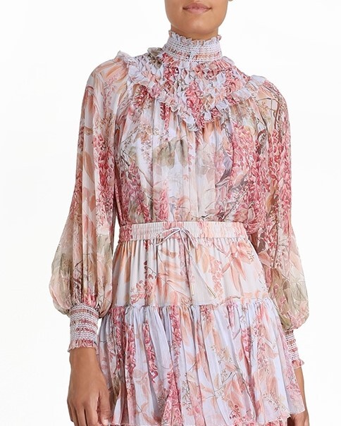 zimmermann botanica smocked yoke dress