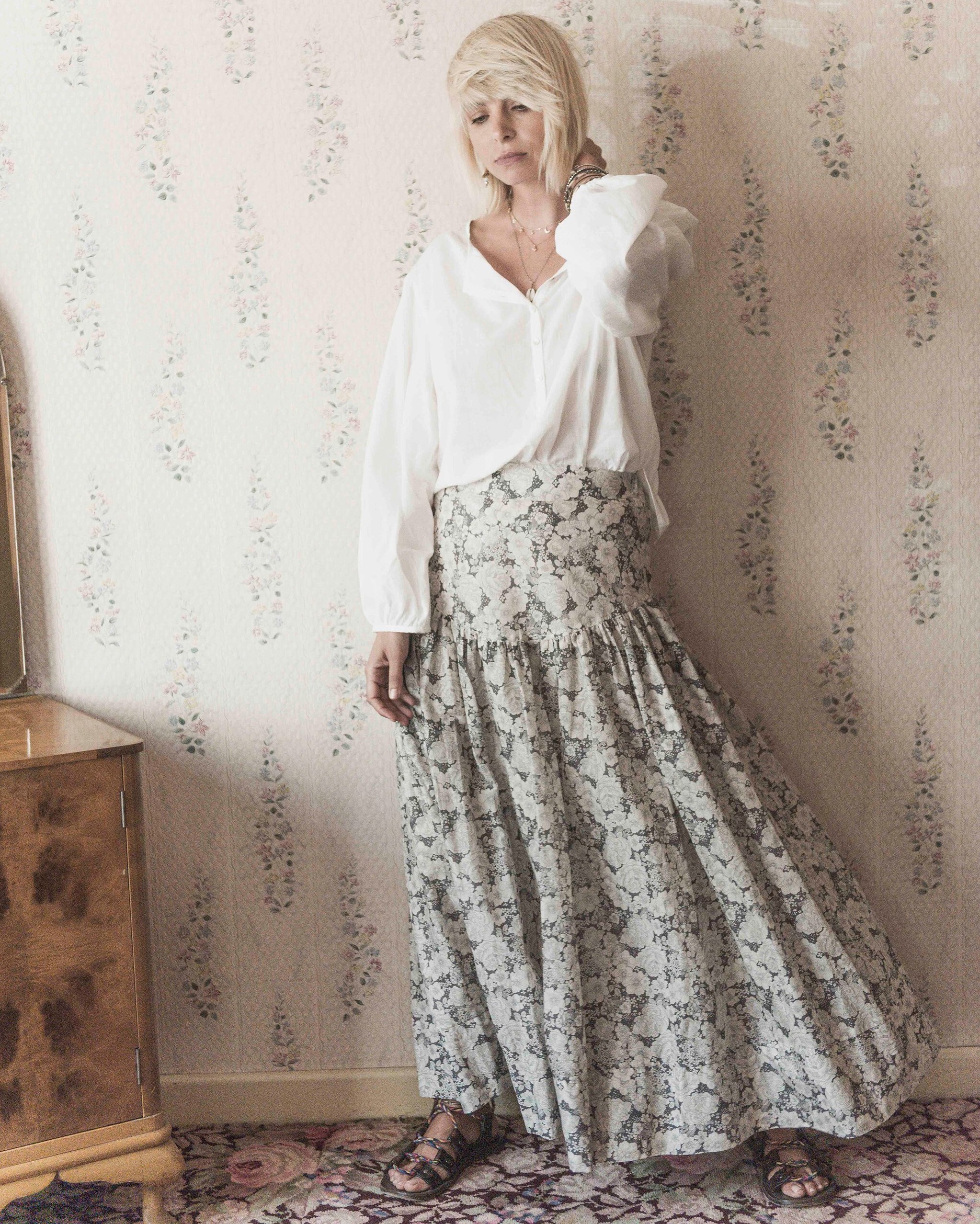 Maxi 2024 yoke skirt