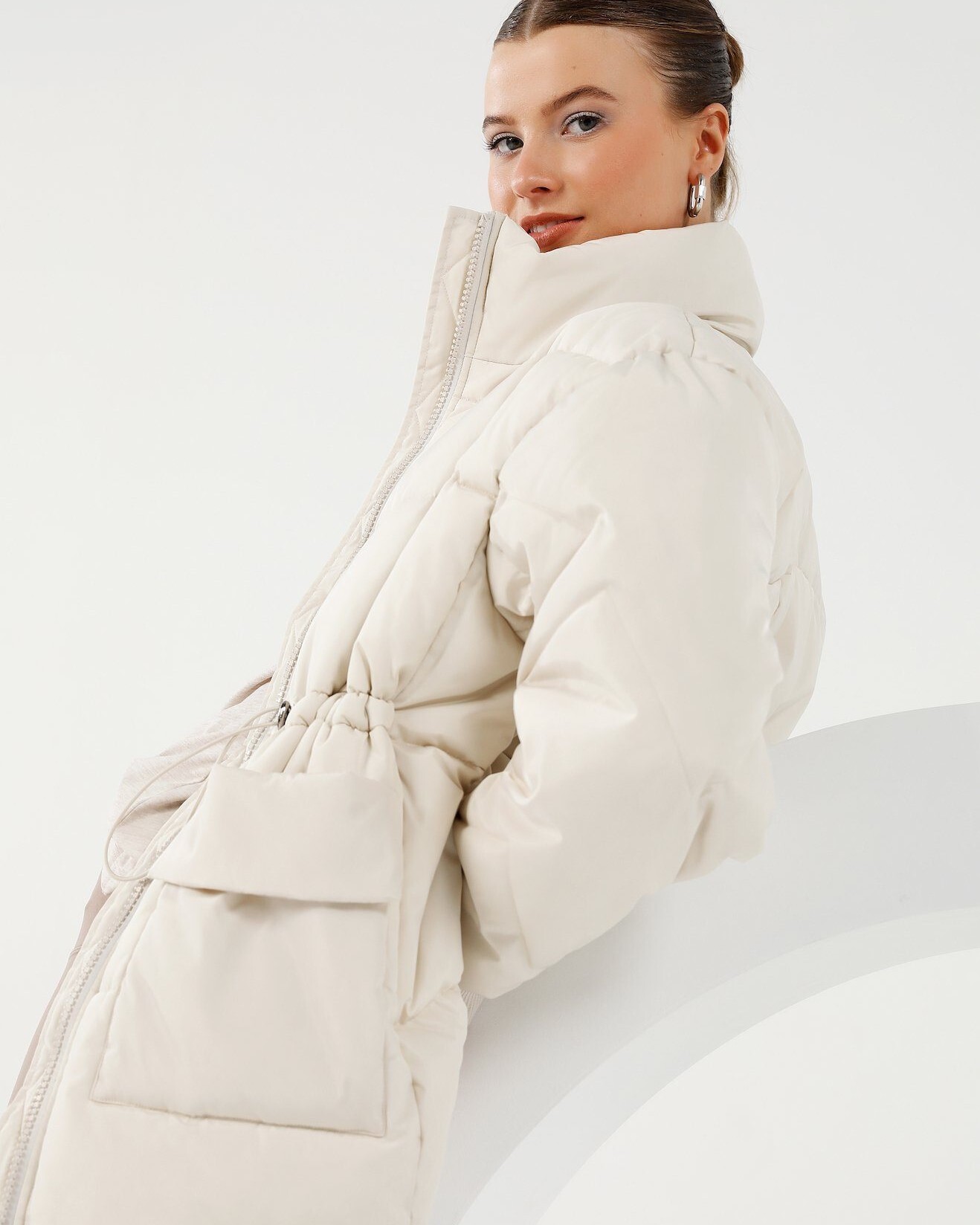 Ivory 2025 puffer coat