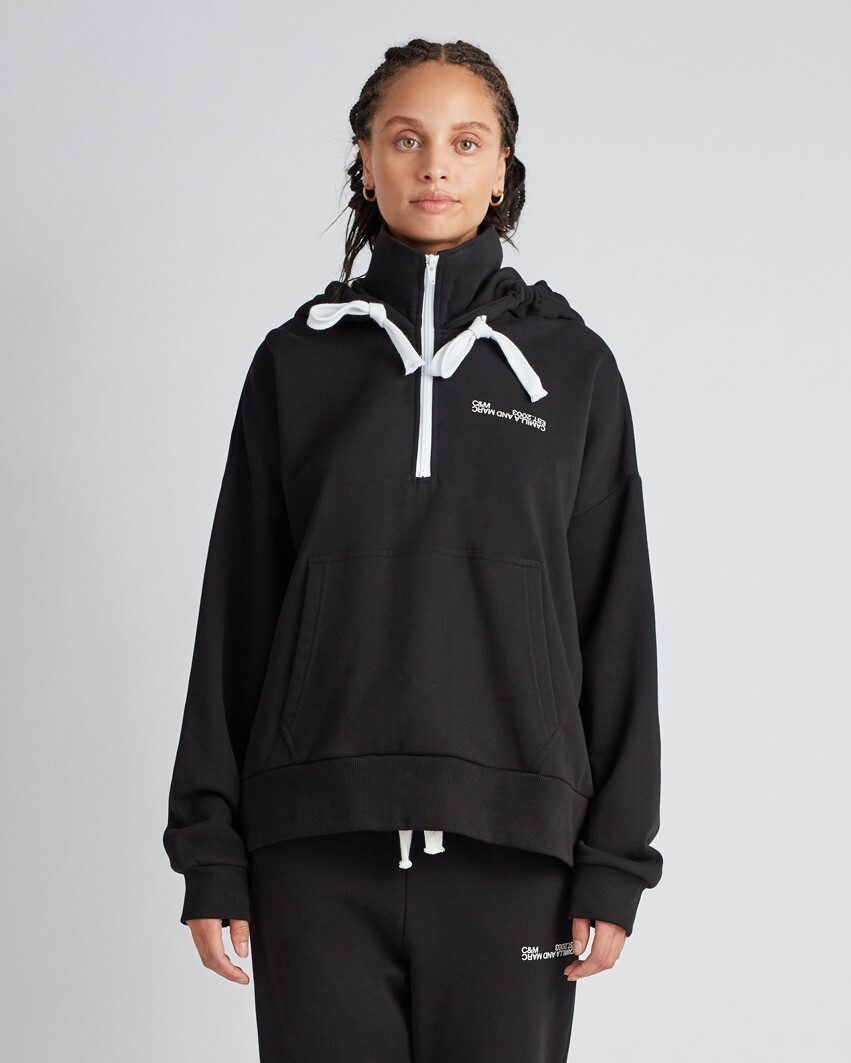 LOGAN 2.0 HOODIE BLACK CAMILLA AND MARC WINTER 21 Boxing Day Sale