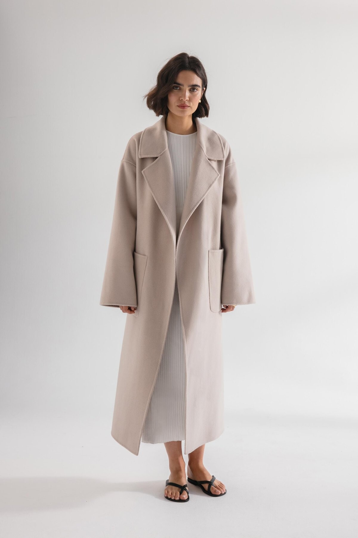 THE CAMILLA COAT STONE FRIENDS WITH FRANK. WINTER 21 Boxing Day Sale