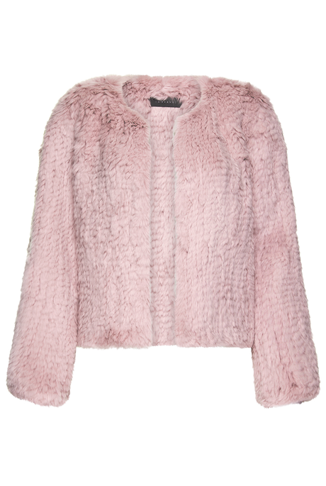 ELLE FUR JACKT (PASTEL LILAC)- H BRAND WINTER 21 Boxing Day Sale