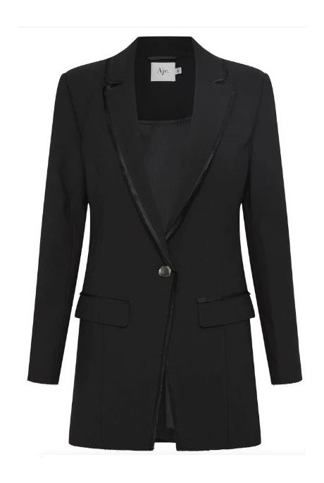 Universal Cutout Blazer (black)- Aje. Spring 22 Boxing Day Sale