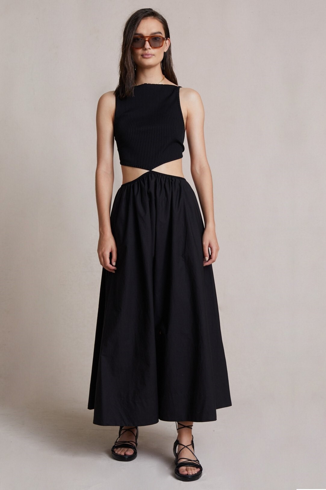 SELENE MAXI DRESS BLACK BEC BRIDGE SPRING 22 Boxing Day Sale