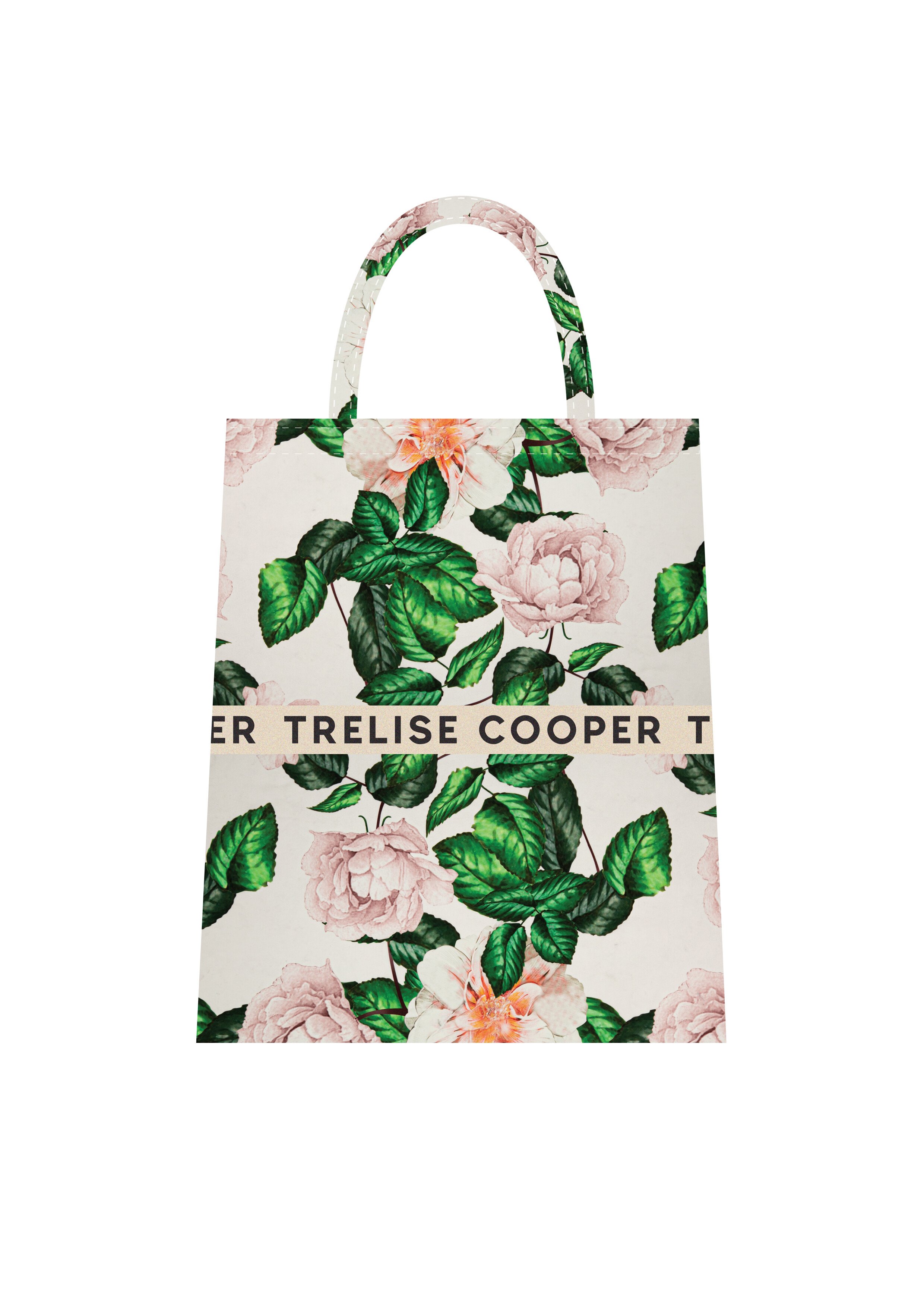 SHOP TIL YOU DROP TOTE VINTAGE FLORAL TRELISE COOPER SUMMER 22 Boxing Day Sale