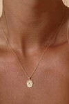 EVERYTHING YOU ARE IS ENOUGH NECKLACE (18 K GOLD VERMEIL)