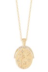 EVERYTHING YOU ARE IS ENOUGH NECKLACE (18 K GOLD VERMEIL)