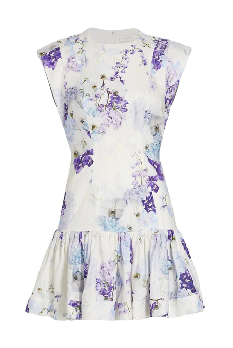 Moncur flounce clearance short dress