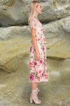 WALTZ ON THE WEEKEND DRESS (BLUSH FLORAL)