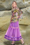 TIER-RIFFIC SKIRT (PURPLE)