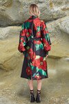 UP, PUFF & AWAY COAT (BLACK FLORAL)