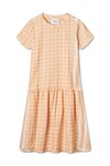 JOSEFINE SHORT SLEEVE DRESS (WARM APRICOT)