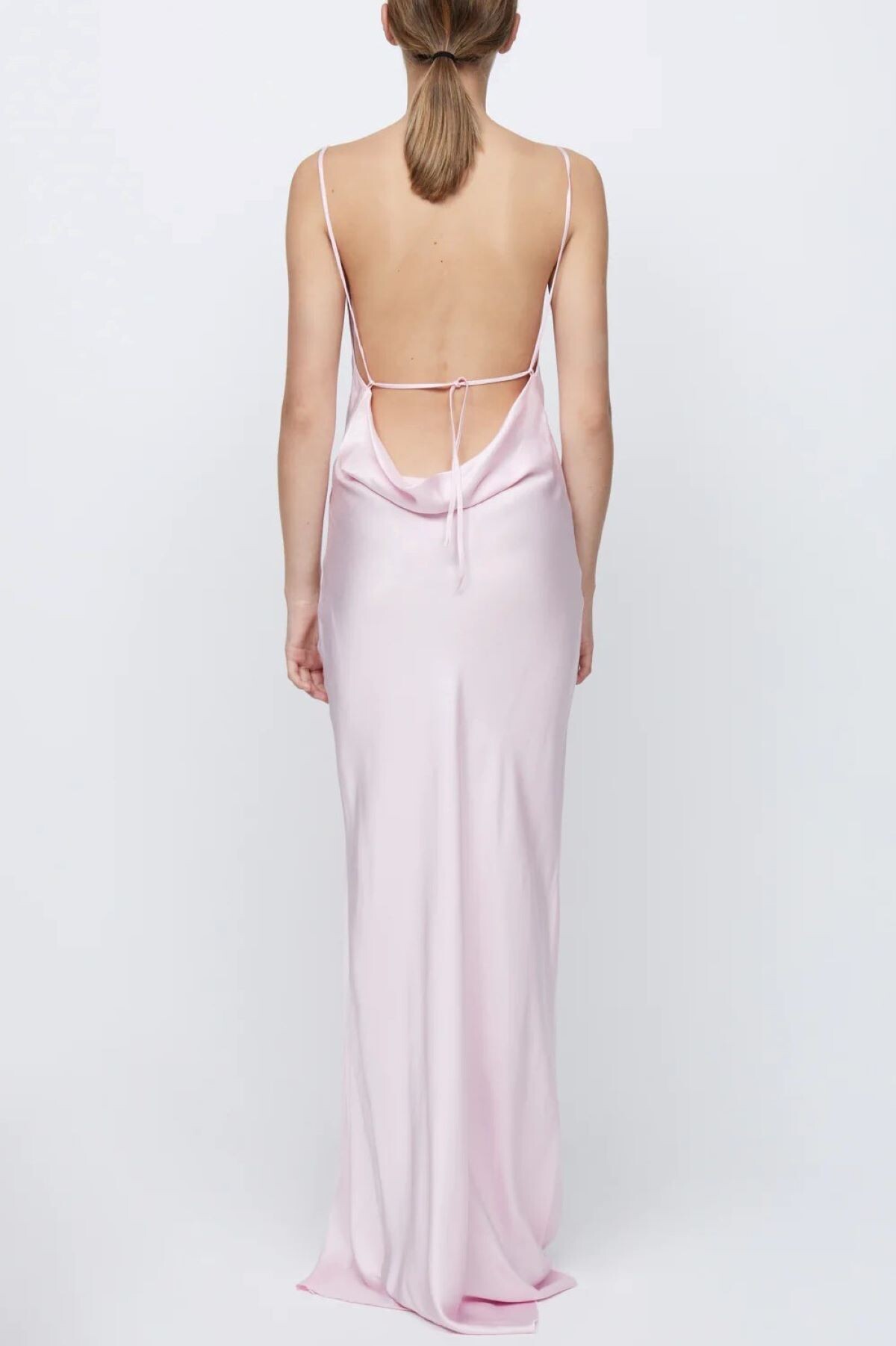 kamari satin maxi