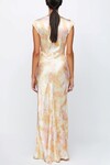 INDI V MAXI DRESS (FLORAL HAZE)