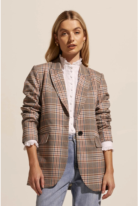 INDEX JACKET (MUSK CHECK)- ZOE KRATZMANN AUTUMN 23