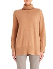 CASHMERE OVERSIZED JUMPER (CAMEL)