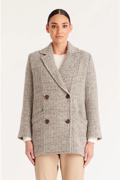 HAMILTON COAT (NEUTRAL)- CABLE MELBOURNE AUTUMN 23